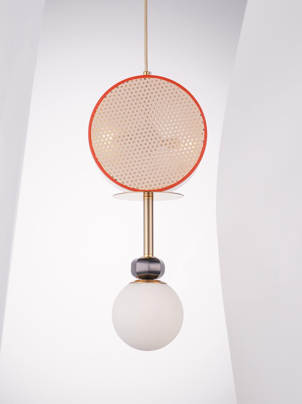 Daxl Vintage Glass Suspension Light