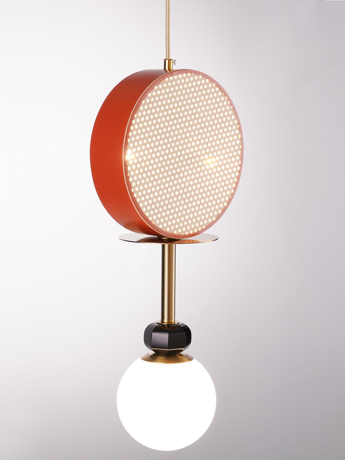 Daxl Vintage Glass Suspension Light