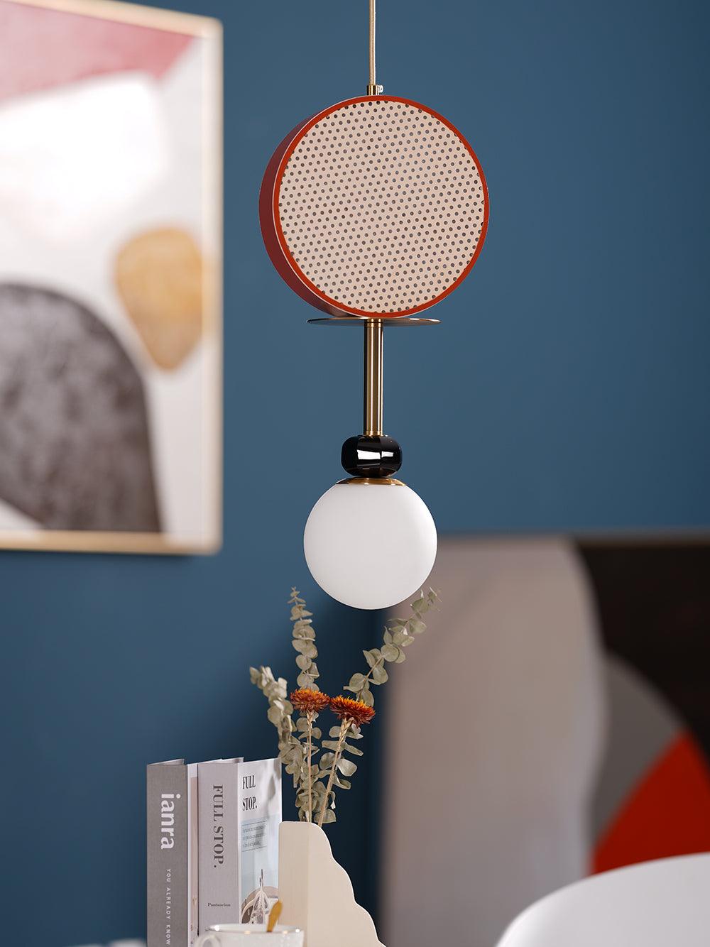 Daxl Vintage Glass Suspension Light