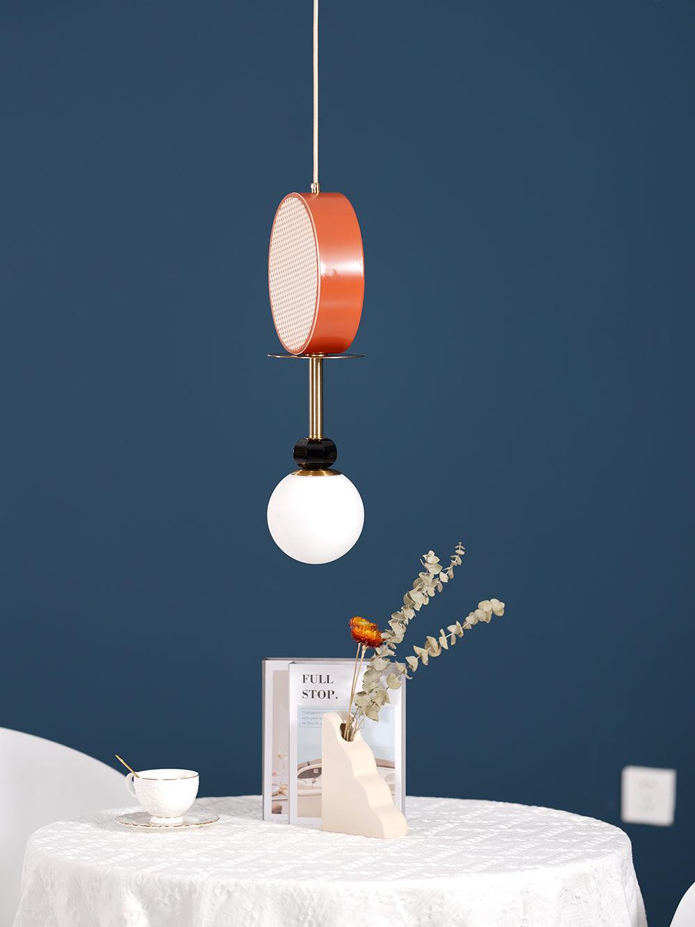 Daxl Vintage Glass Suspension Light