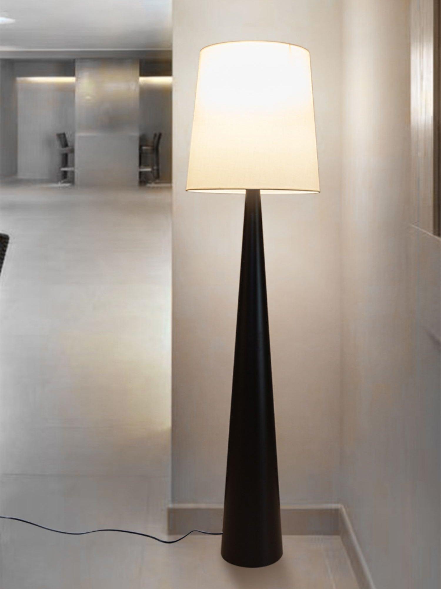Linania Fabric Minimalist Floor Lamp