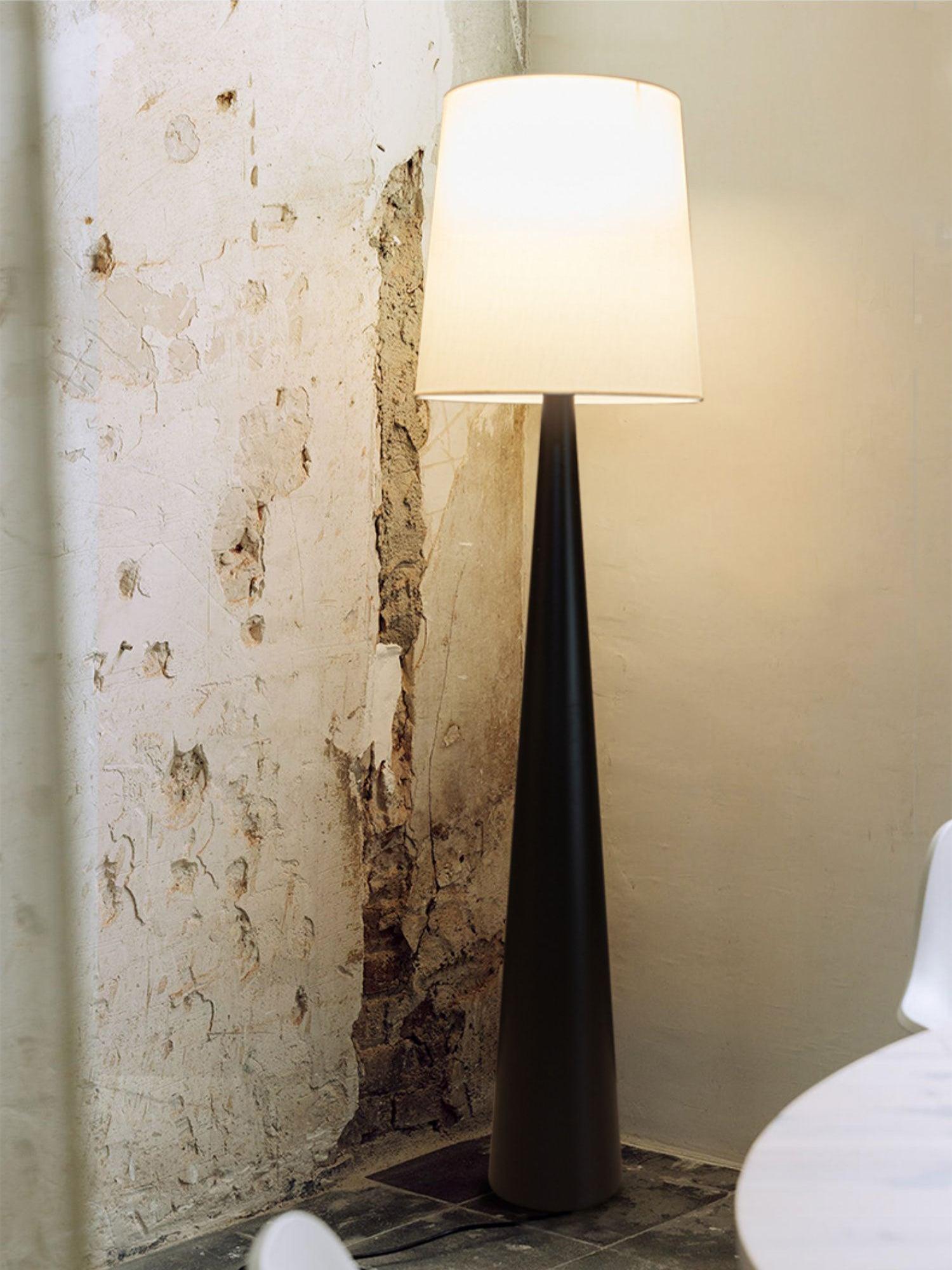 Linania Fabric Minimalist Floor Lamp