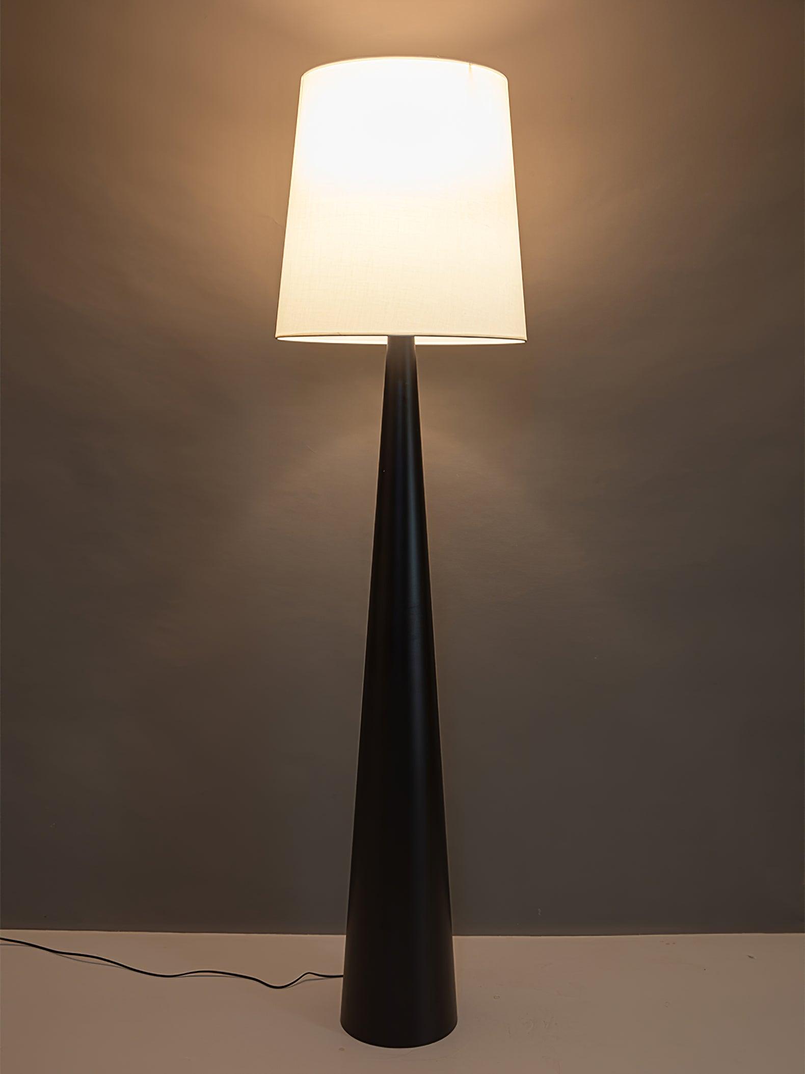 Linania Fabric Minimalist Floor Lamp