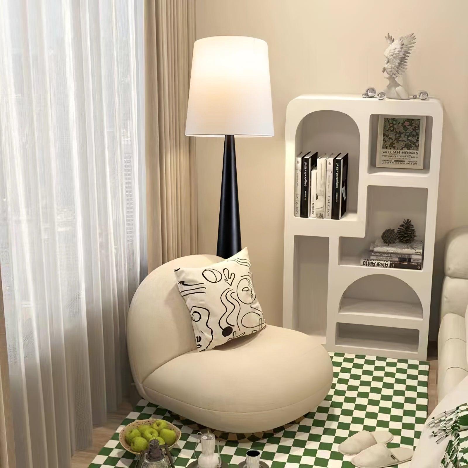 Linania Fabric Minimalist Floor Lamp