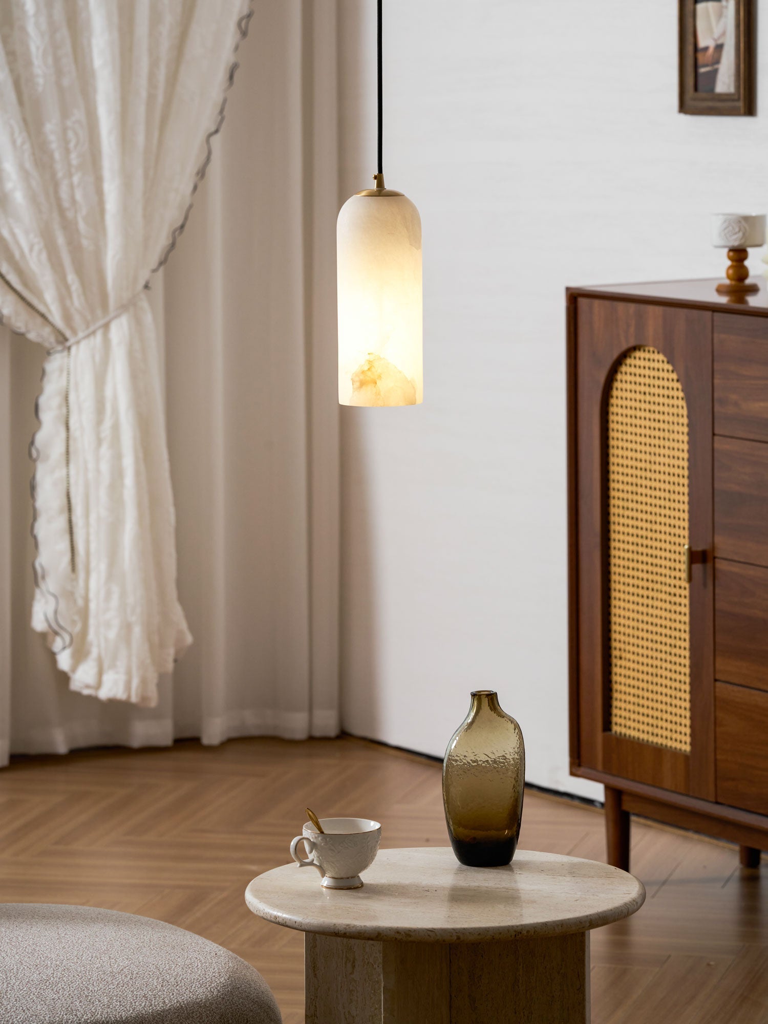 Willowmont Alabaster Pendant Light