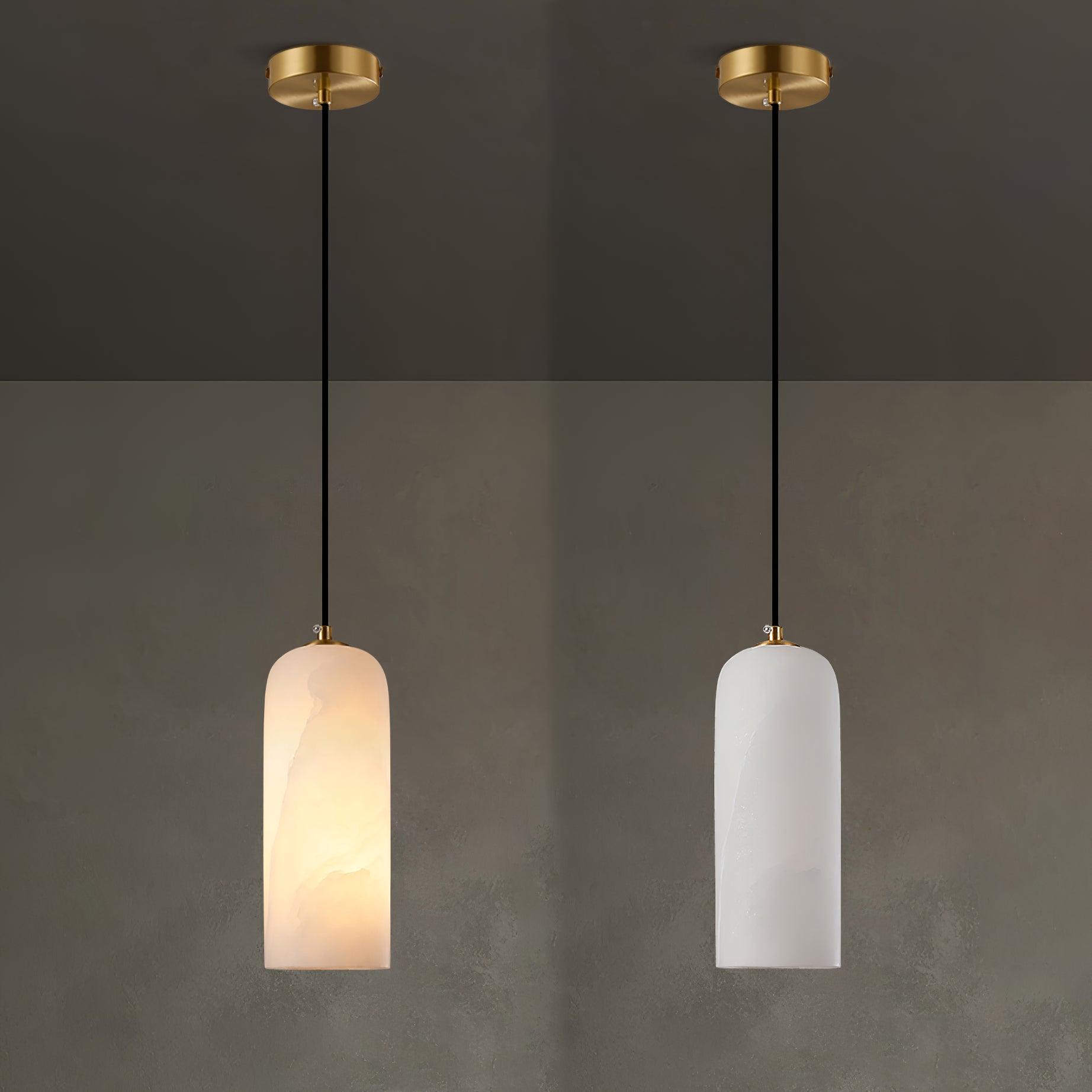 Willowmont Alabaster Pendant Light
