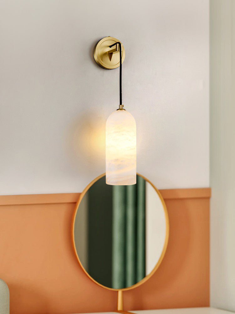 Vaelara Pendant Alabaster Wall Light