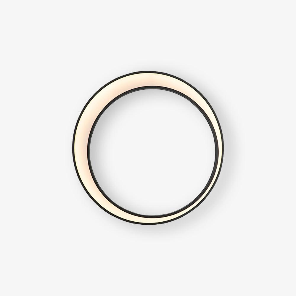 Zathee Circular LED Outdoor Wall Light - Neutral Decor