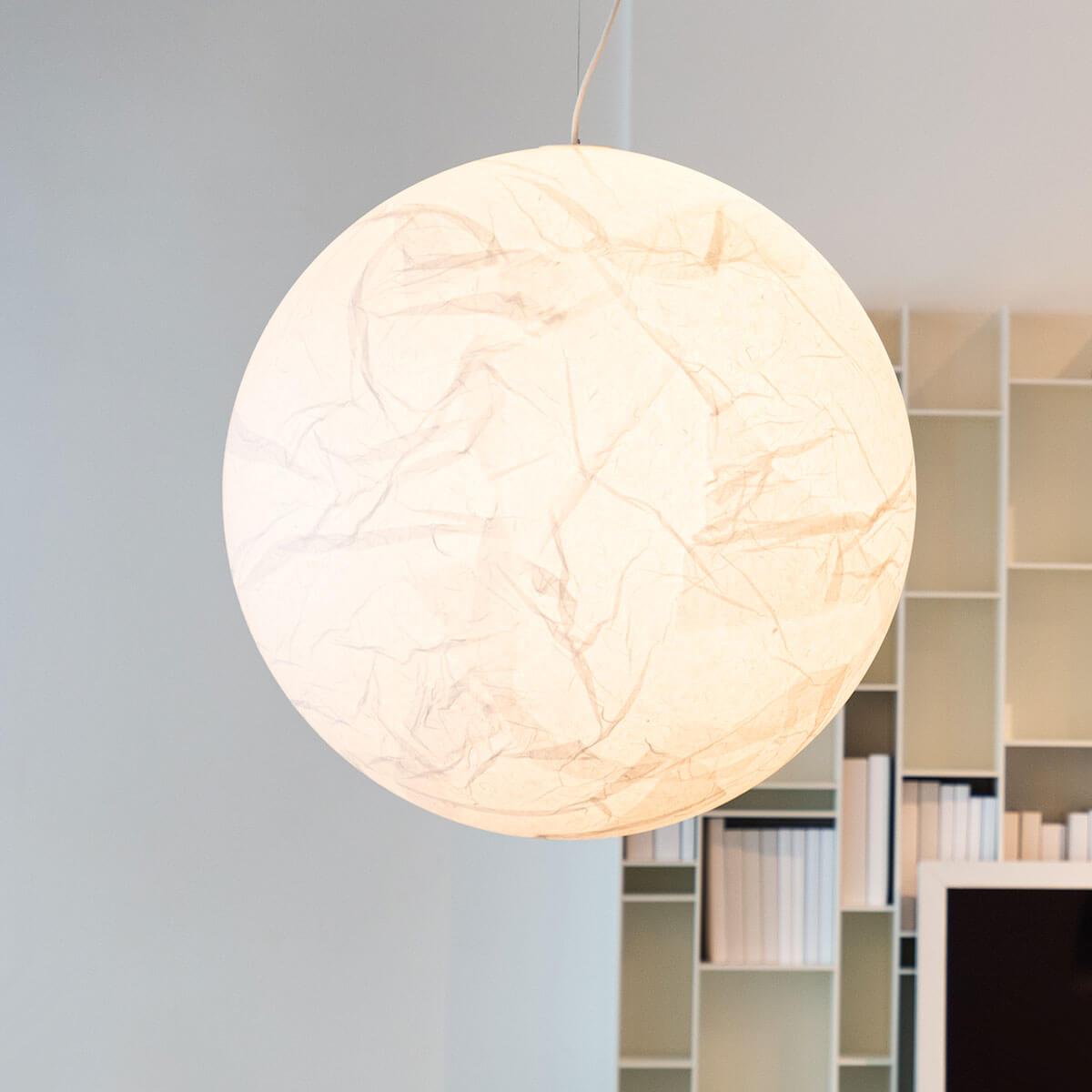 Globe Minimalist Silk Pendant Lamp