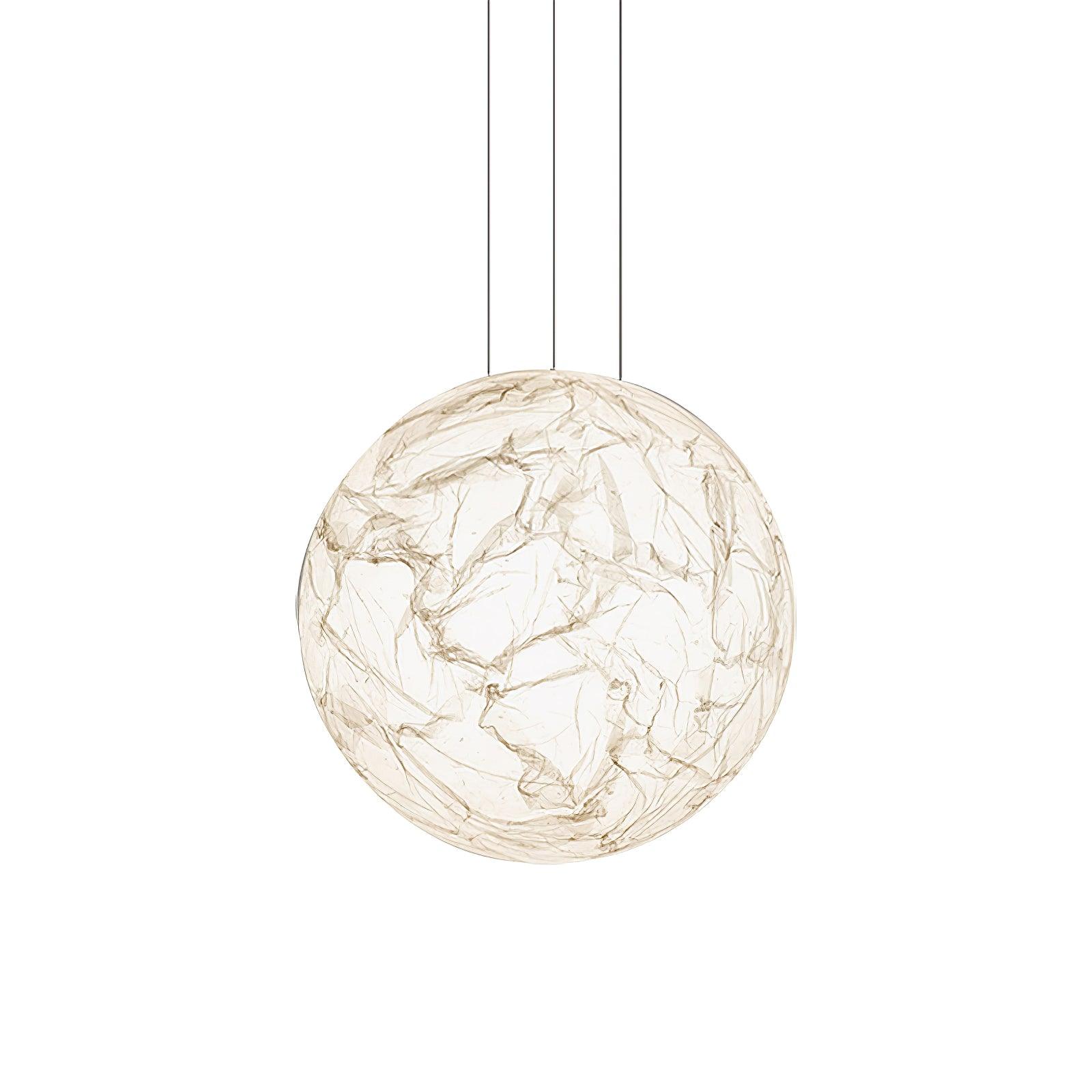 Globe Minimalist Silk Pendant Lamp