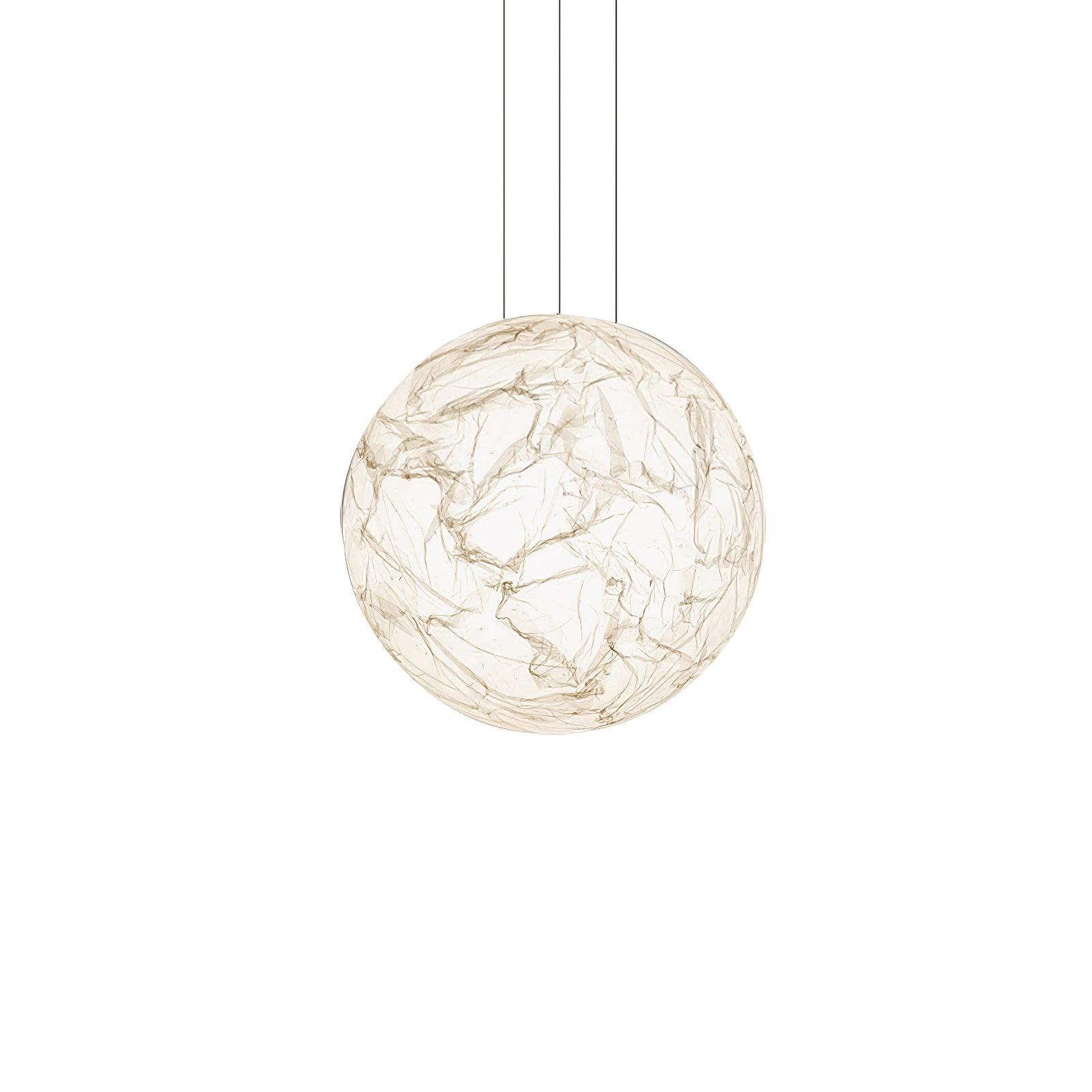 Globe Minimalist Silk Pendant Lamp