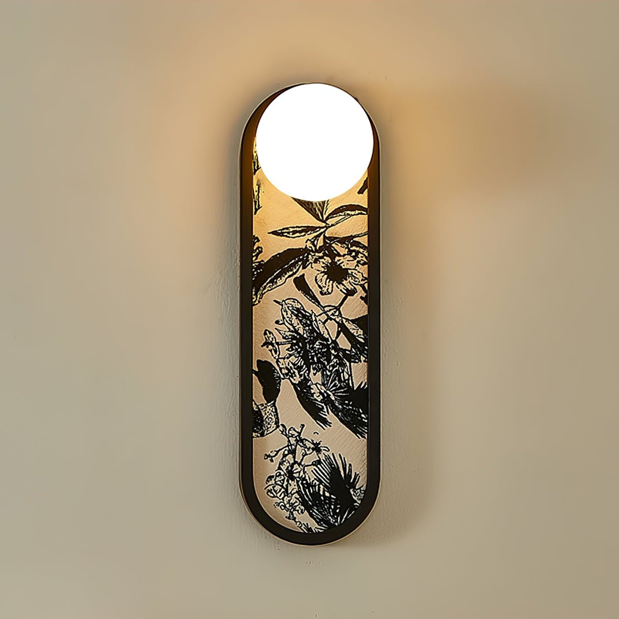 Uzorus Premium Nordic Art Fabric Wall Light