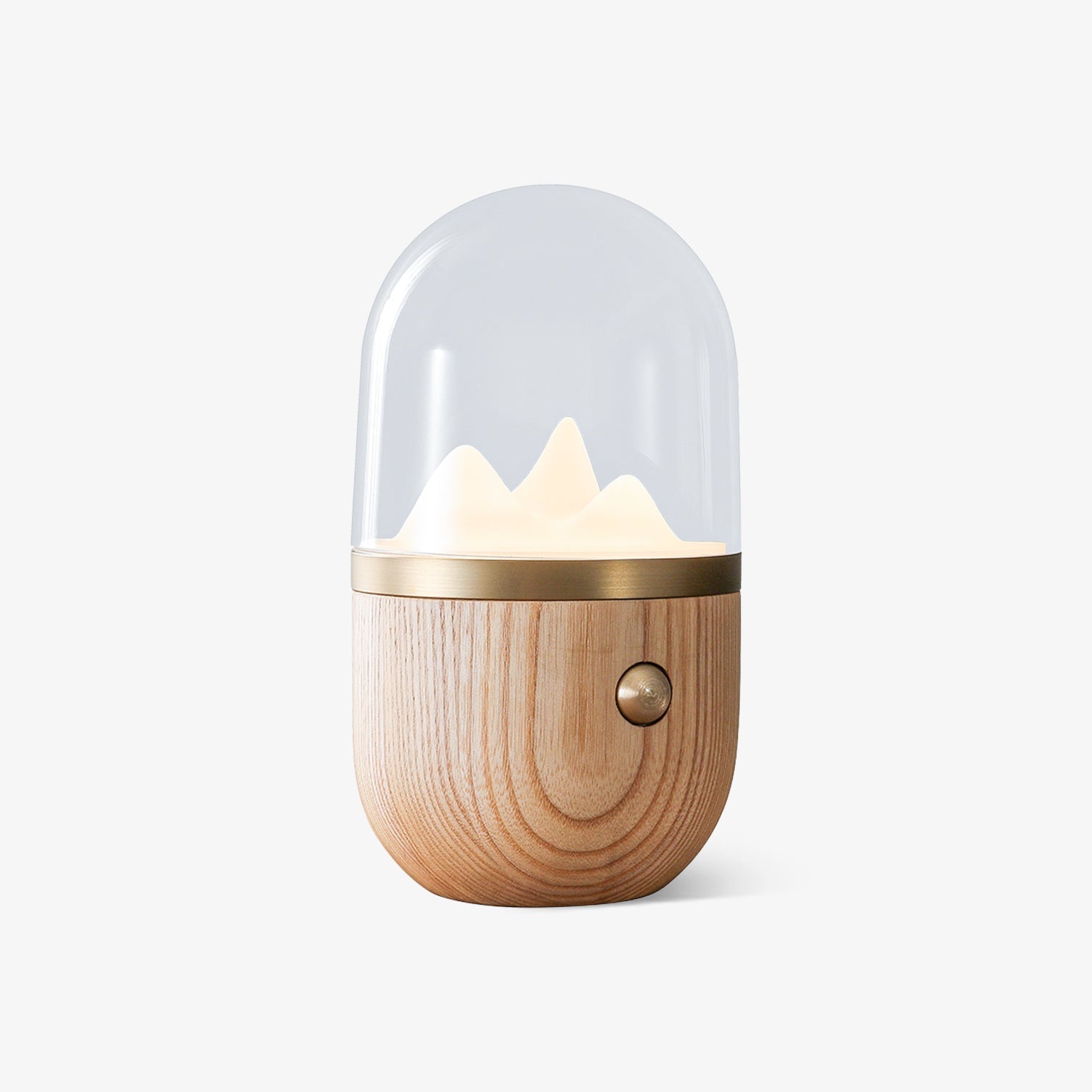 Glacio Mountain Peak Night Table Lamp