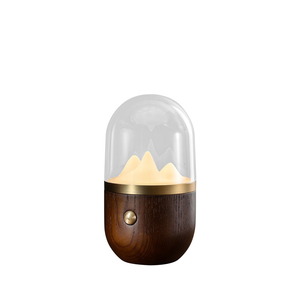 Glacio Mountain Peak Night Table Lamp