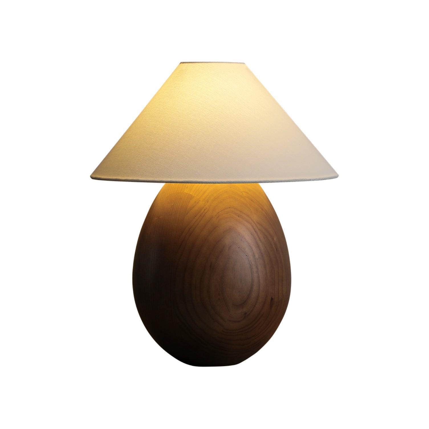 Orbace Wood Natural Table Lamp