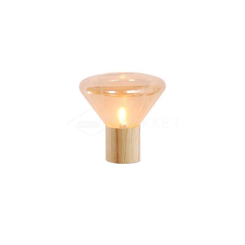 Sylirella Minimalist Wood Table Lamp