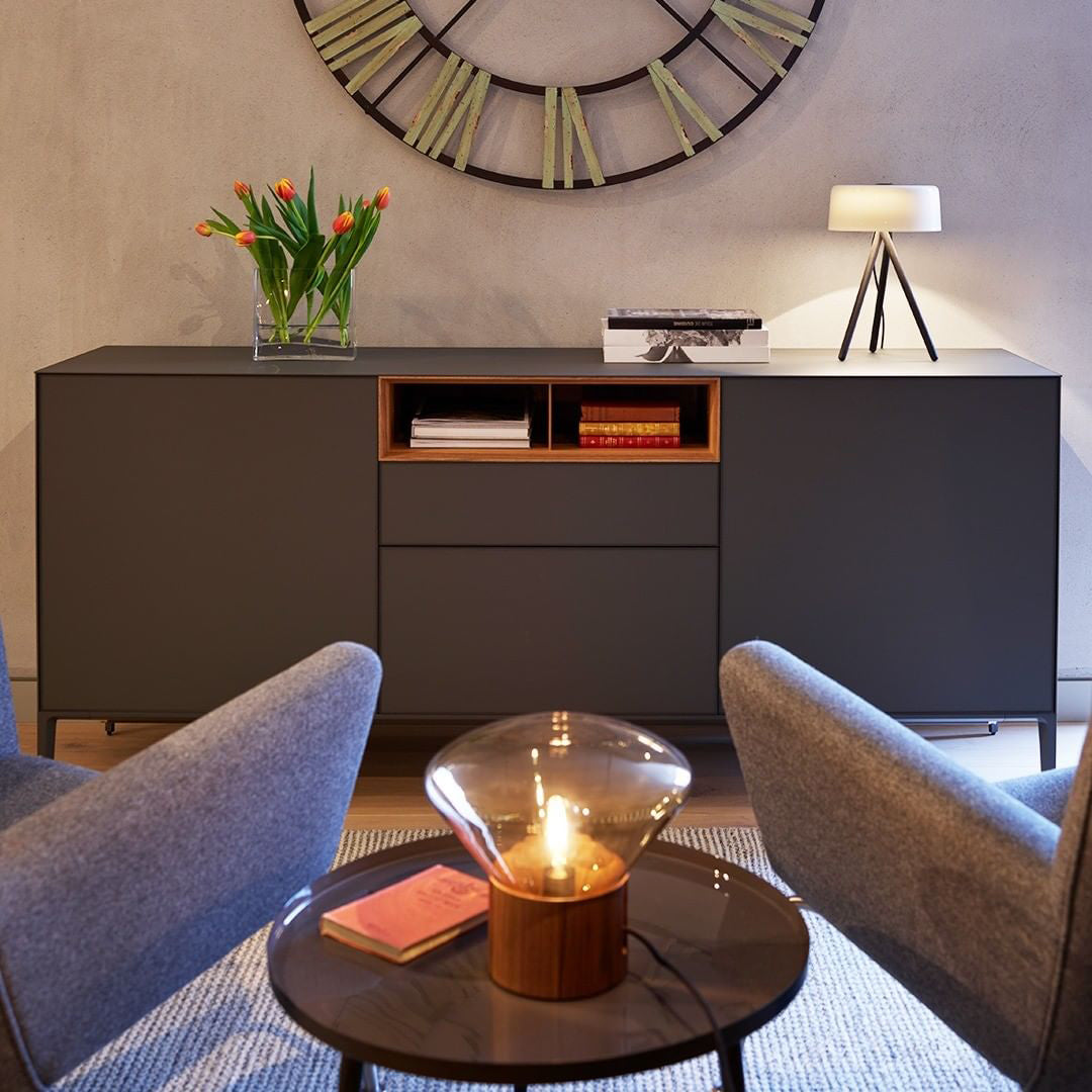 Sylirella Minimalist Wood Table Lamp
