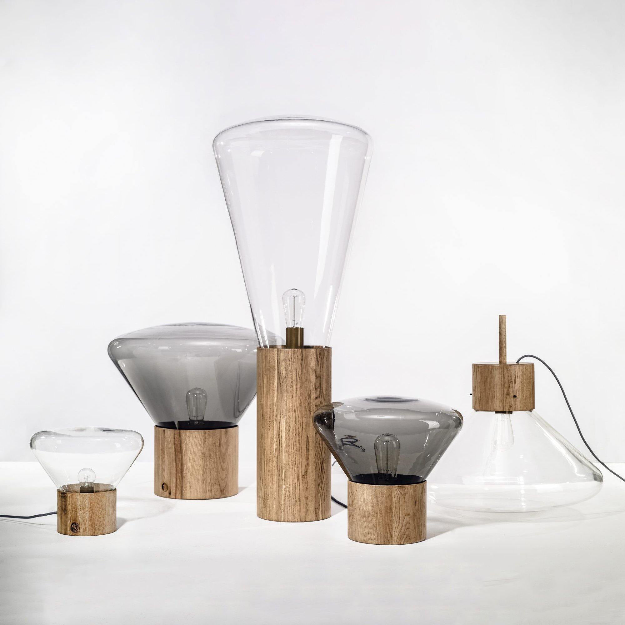 Sylirella Minimalist Wood Table Lamp
