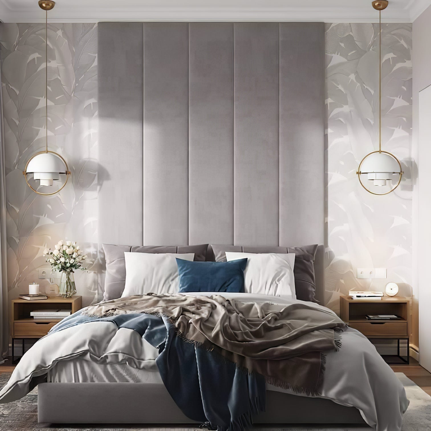 Miruaine Pendant Lamp Deformed Ball Golden