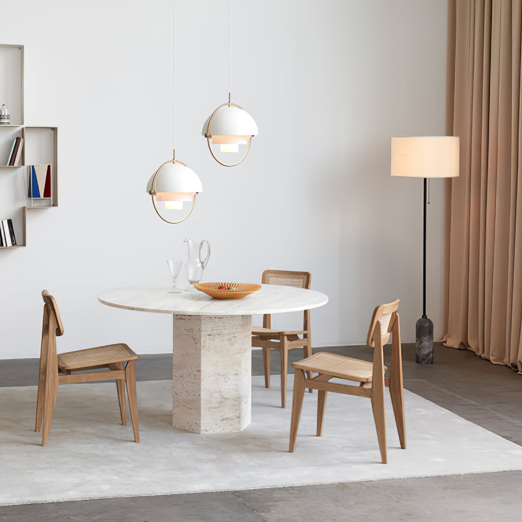 Miruaine Pendant Lamp Deformed Ball Golden