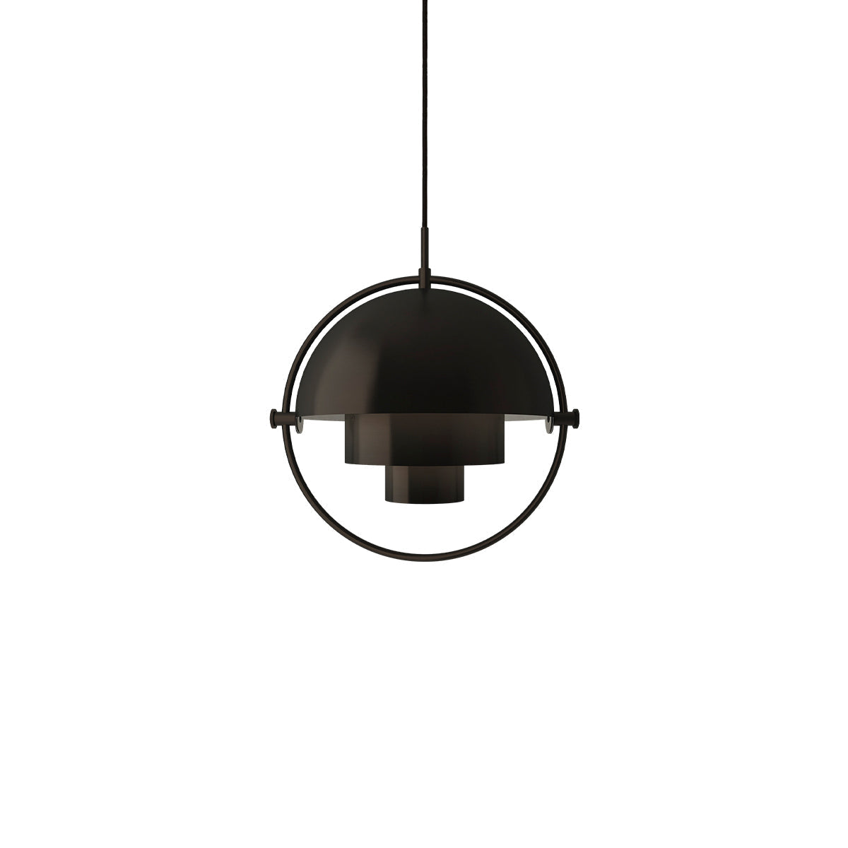 Miruaine Pendant Lamp Deformed Ball Golden