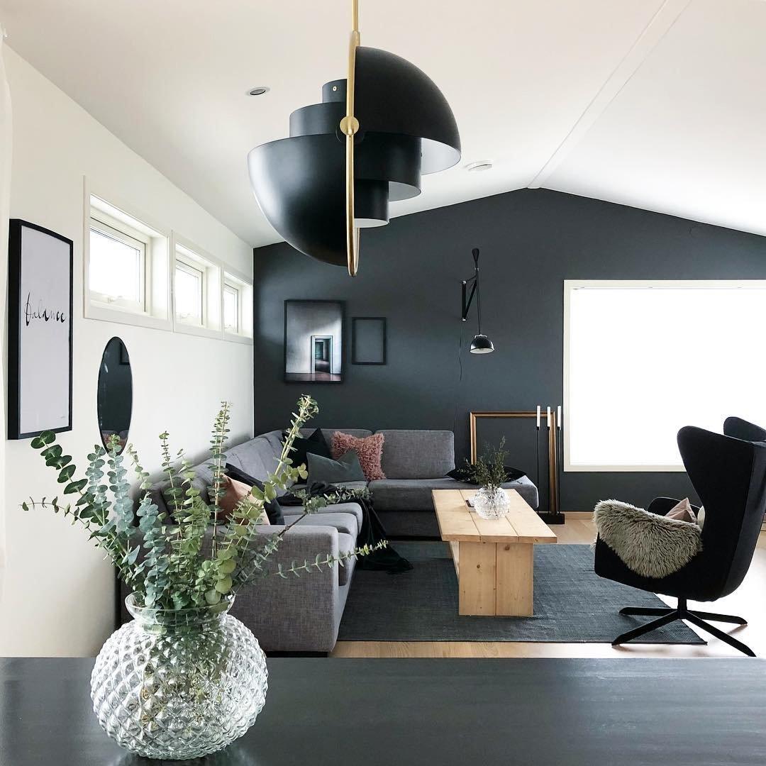 Miruaine Pendant Lamp Deformed Ball Golden