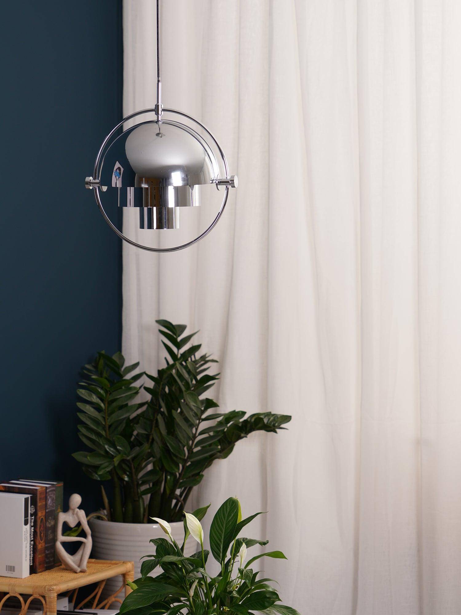 Miruaine Pendant Lamp Deformed Ball Golden