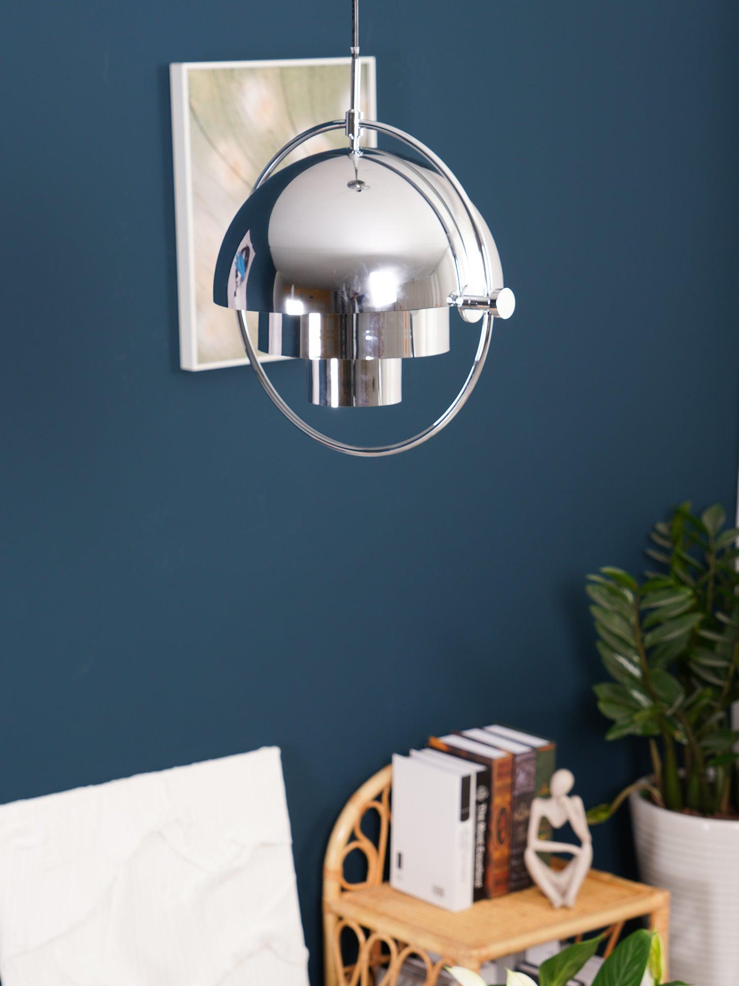 Miruaine Pendant Lamp Deformed Ball Golden
