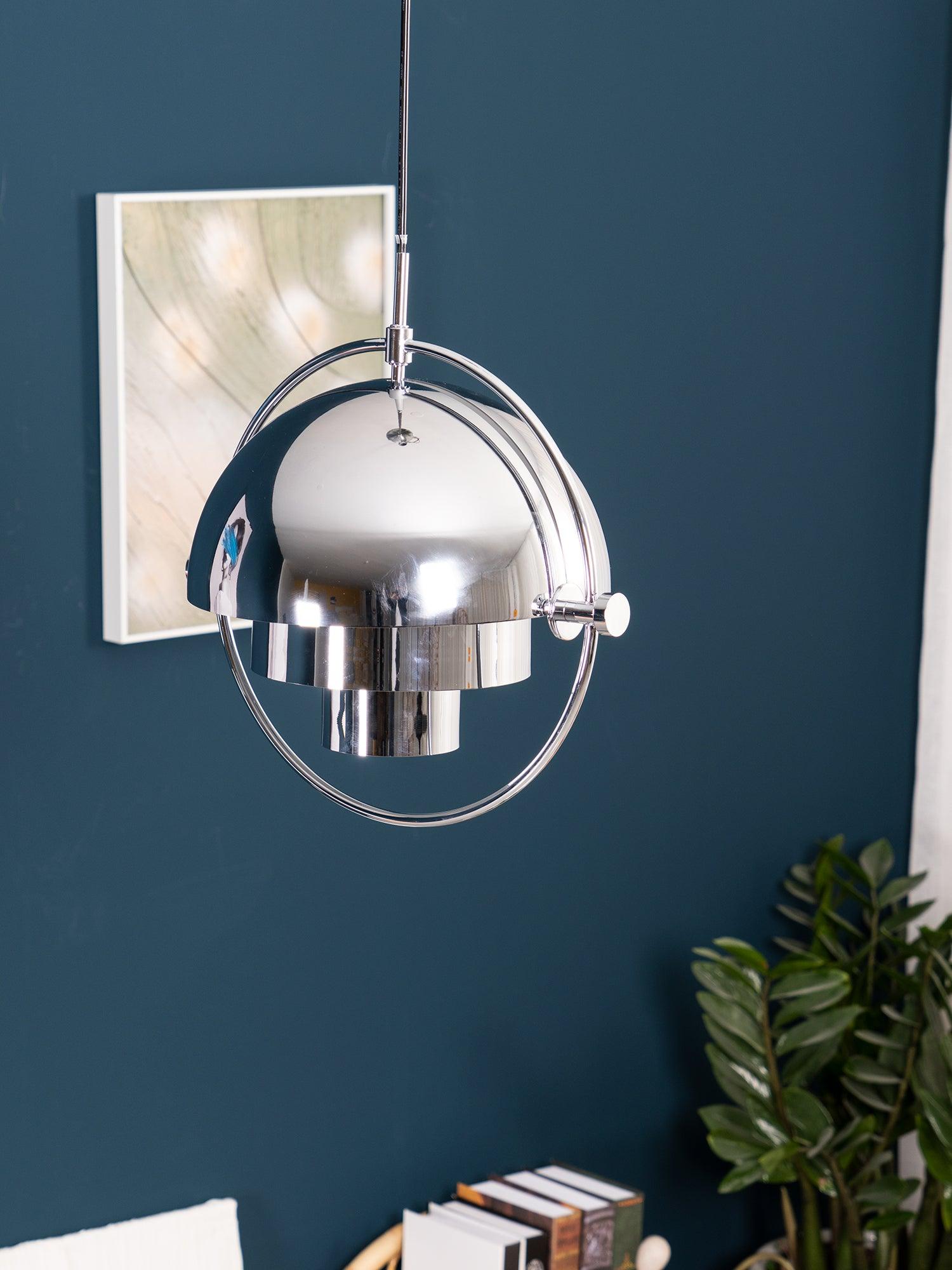 Miruaine Pendant Lamp Deformed Ball Golden