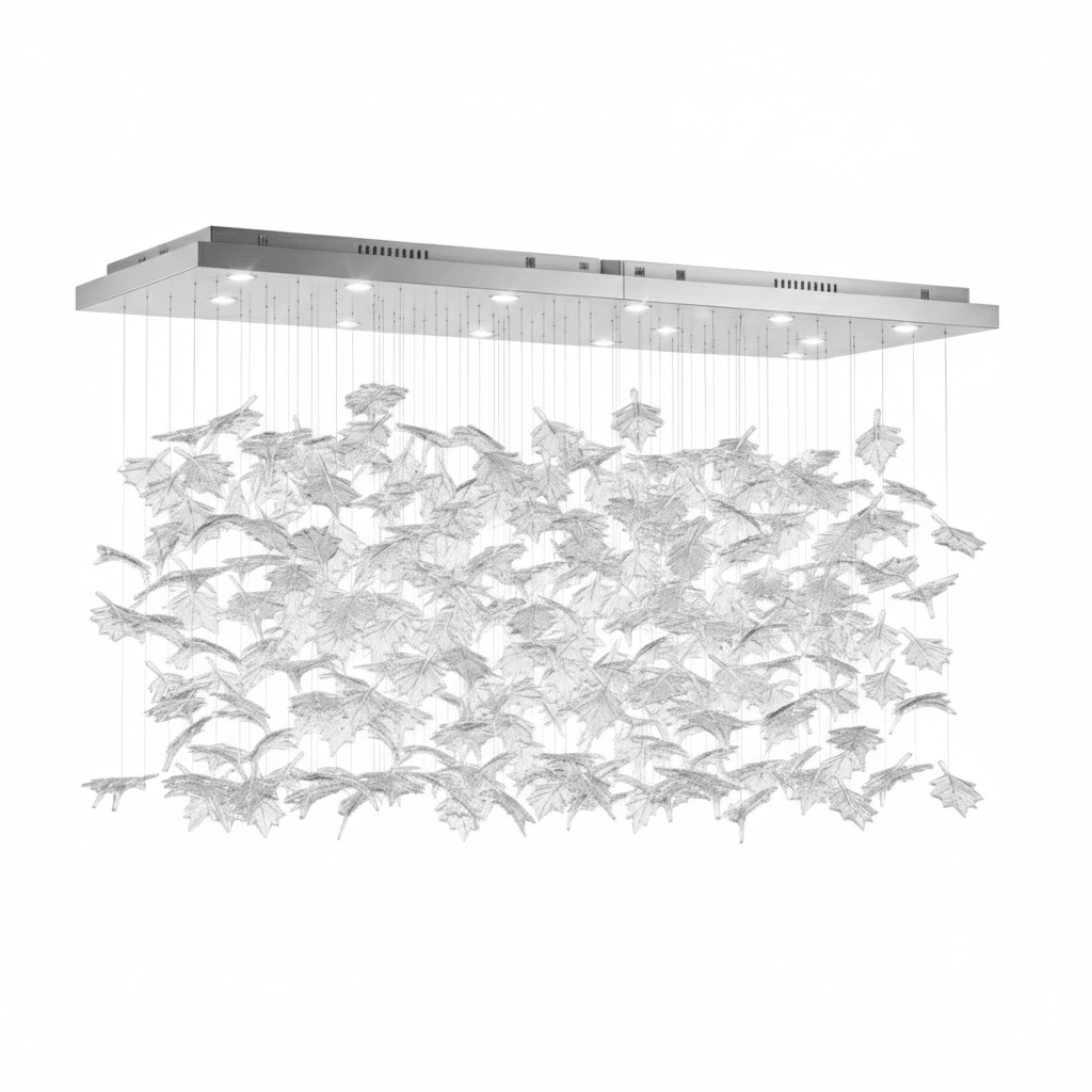 Maple Canopy Crystal Chandelier