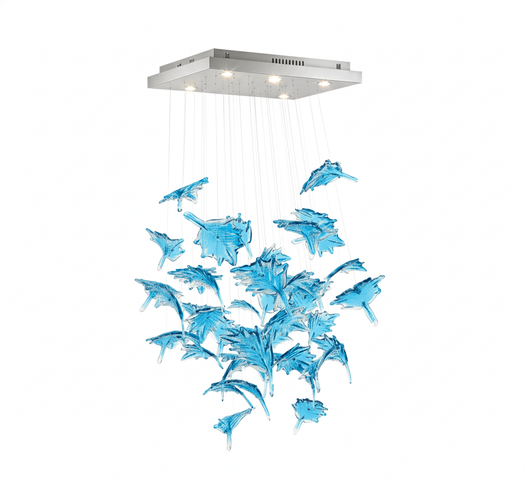 Maple Canopy Crystal Chandelier