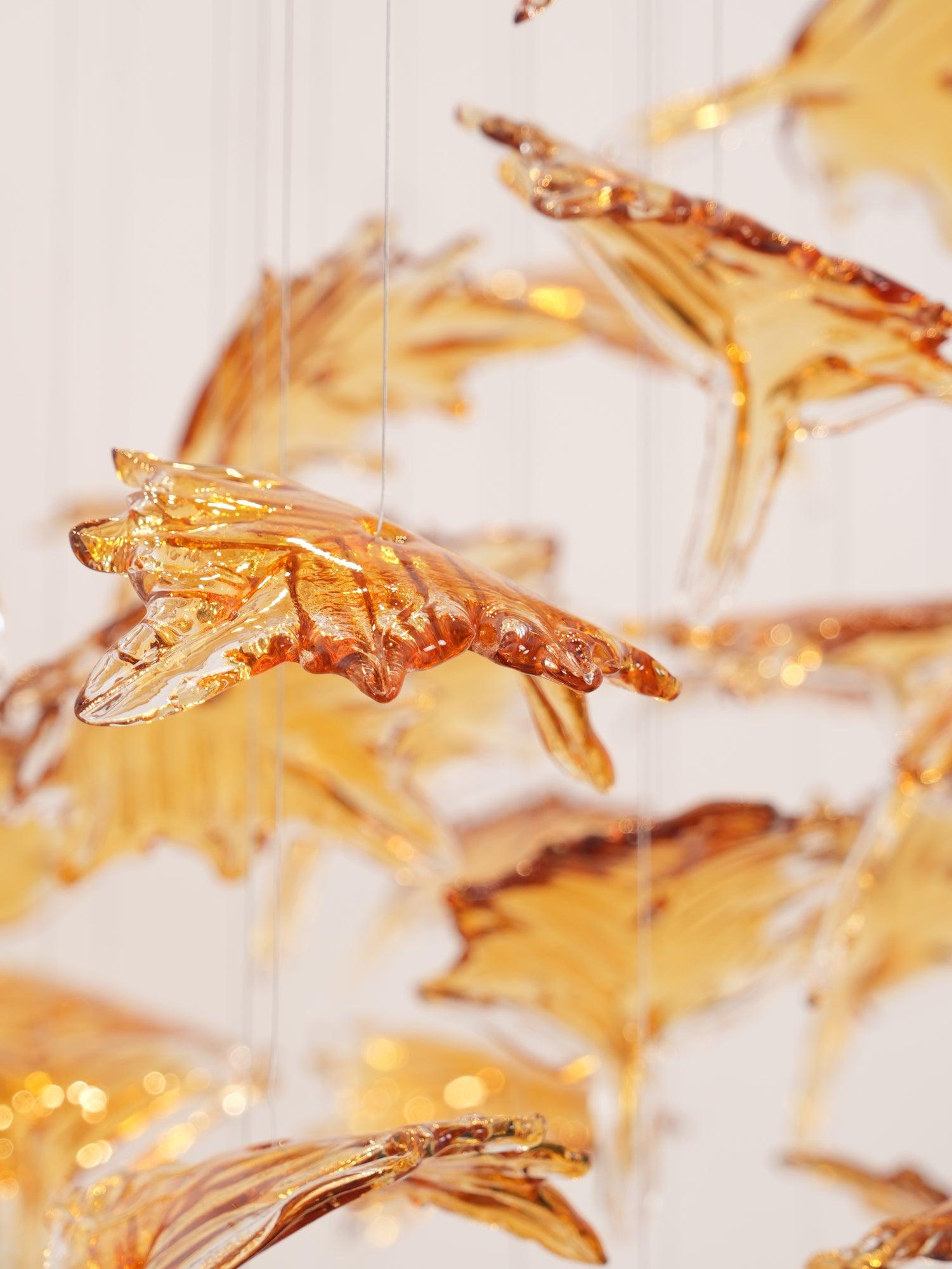 Maple Canopy Crystal Chandelier