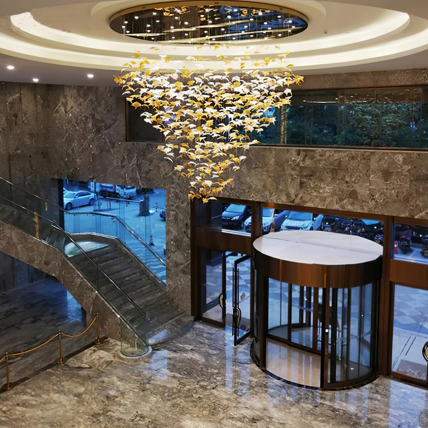 Maple Canopy Crystal Chandelier