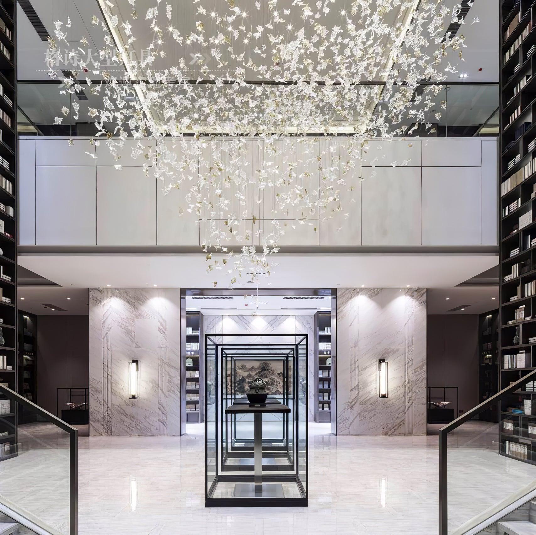 Maple Canopy Crystal Chandelier