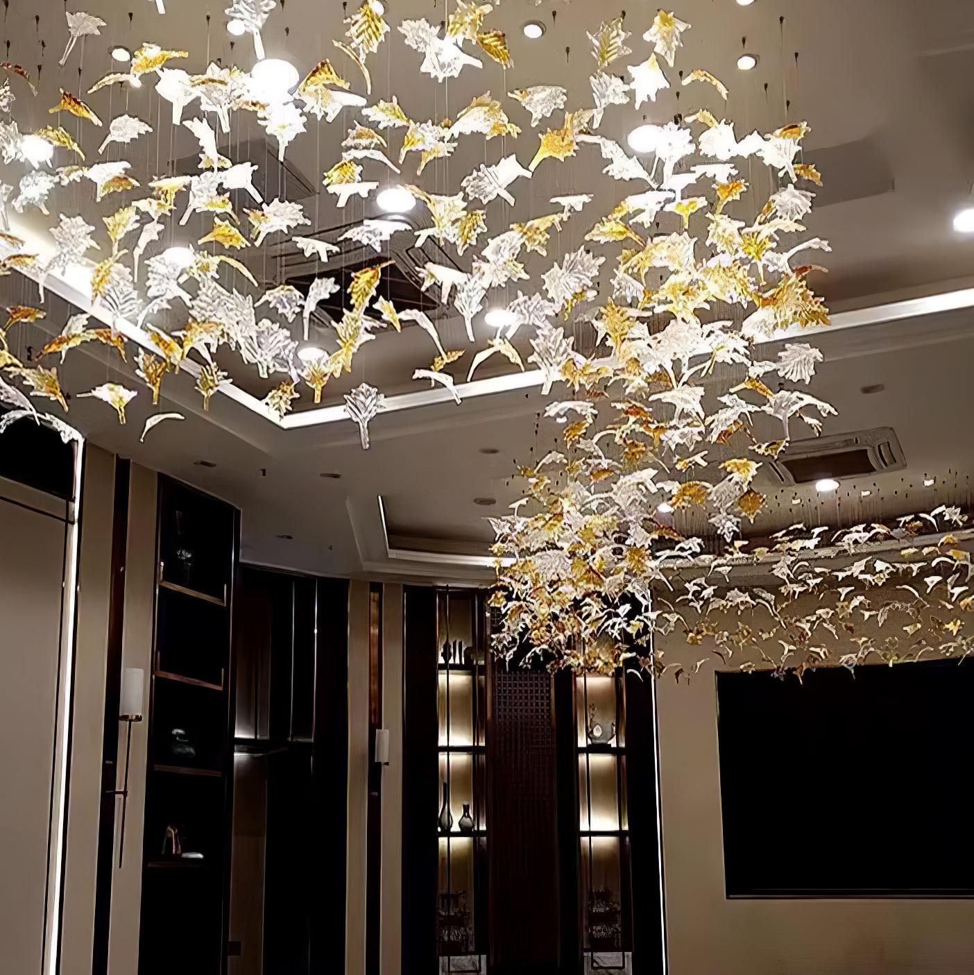 Maple Canopy Crystal Chandelier