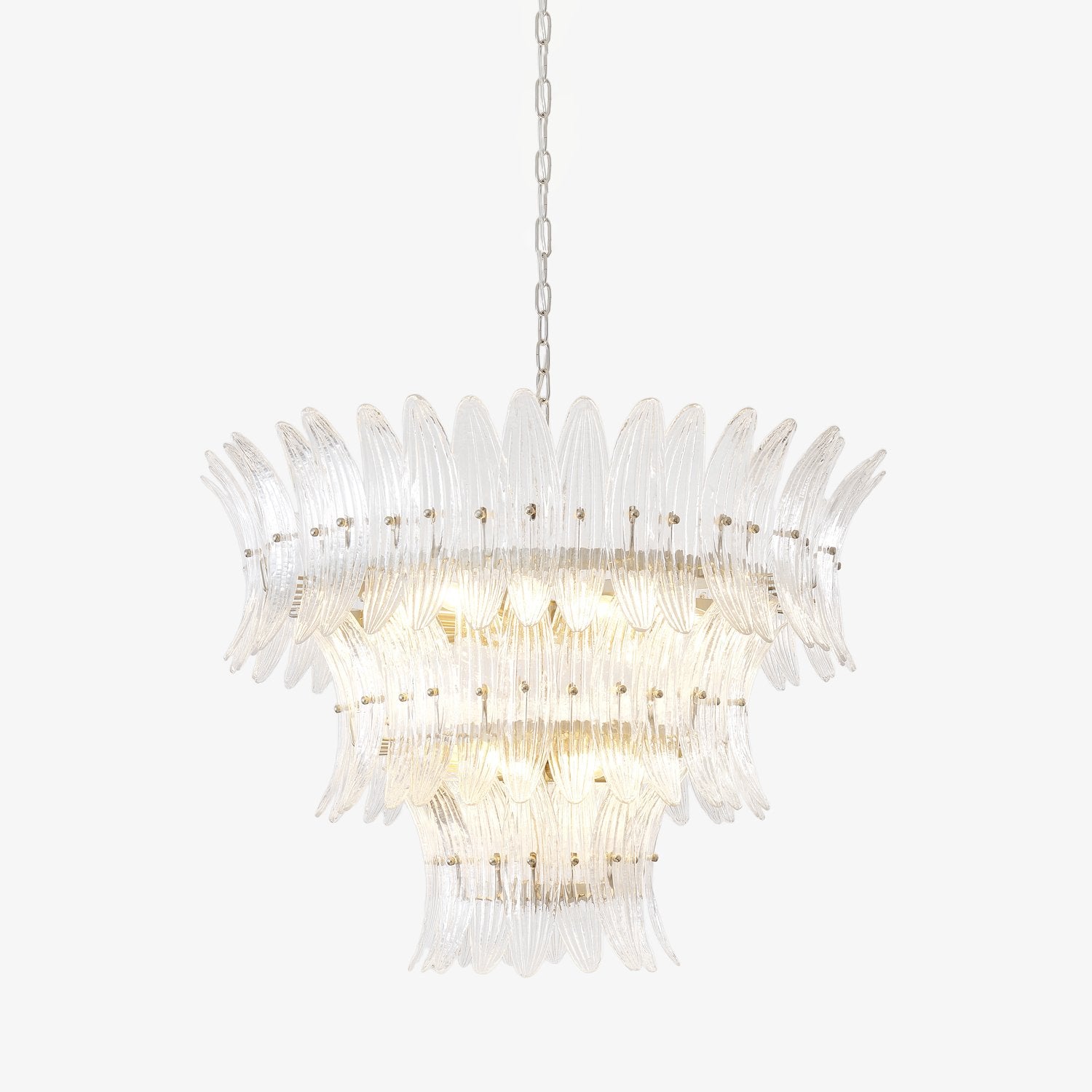 Ismavelle Glass Palmette Chandelier