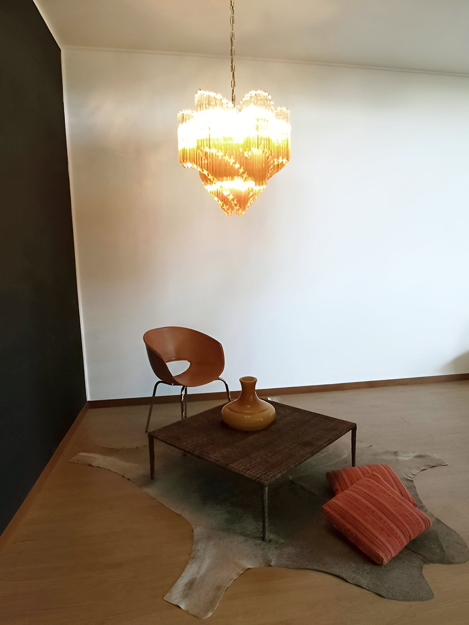 Evmararae Gradient Glass Chandelier