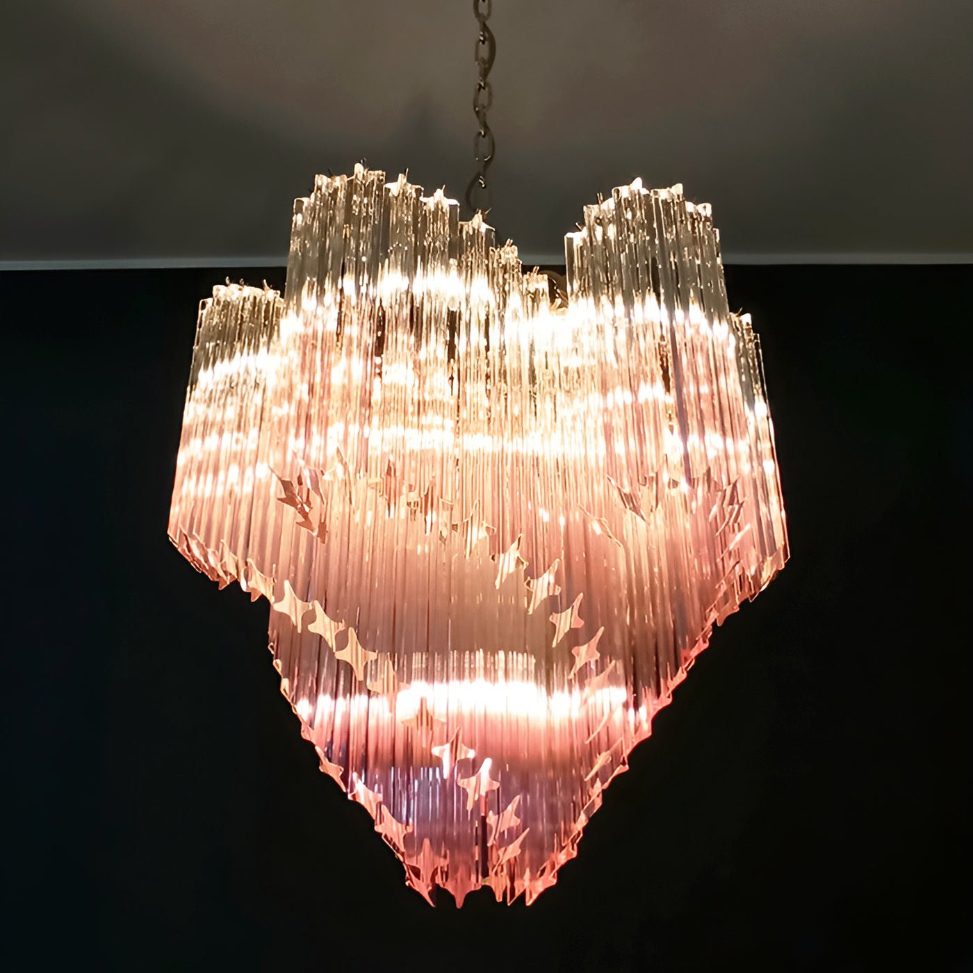 Evmararae Gradient Glass Chandelier