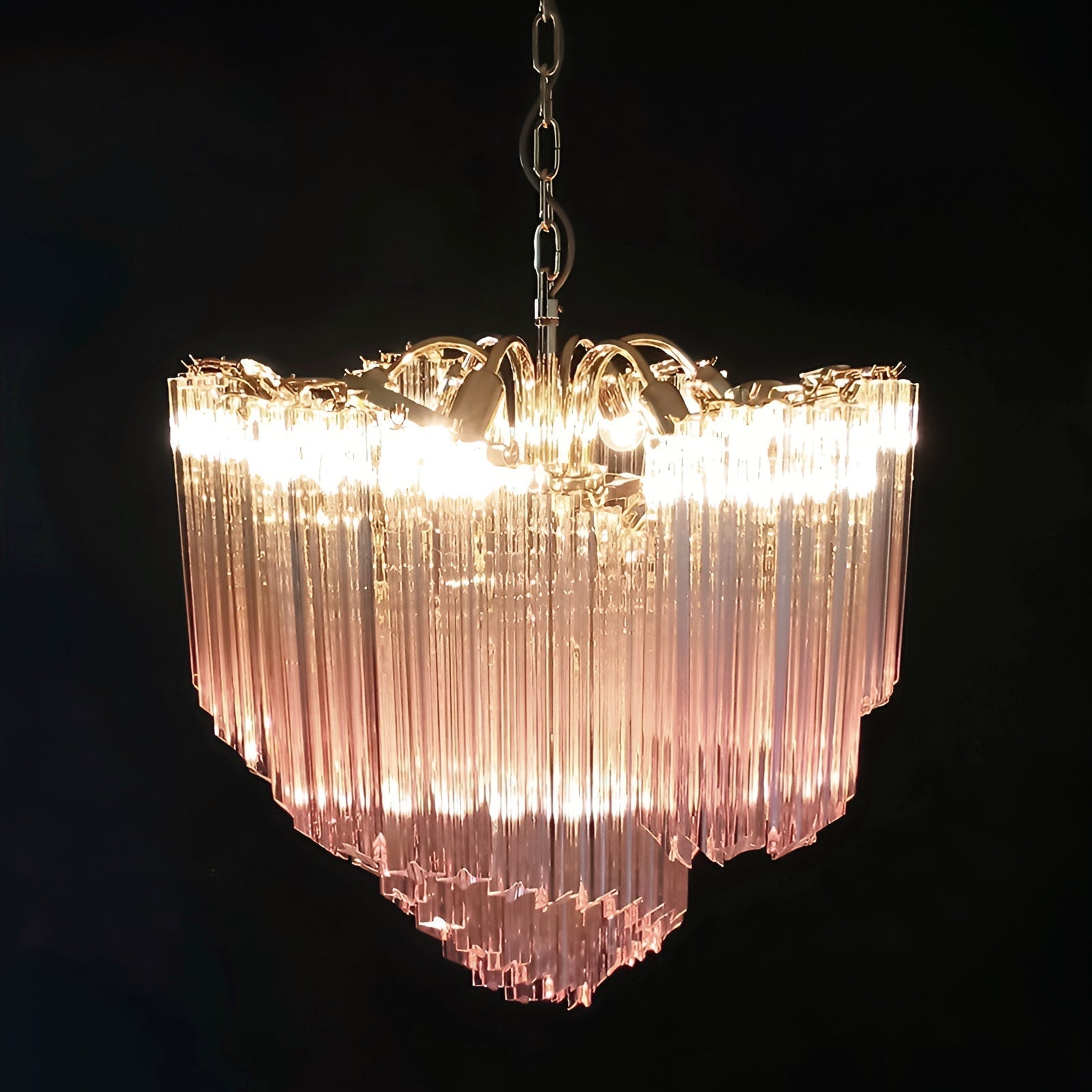 Evmararae Gradient Glass Chandelier