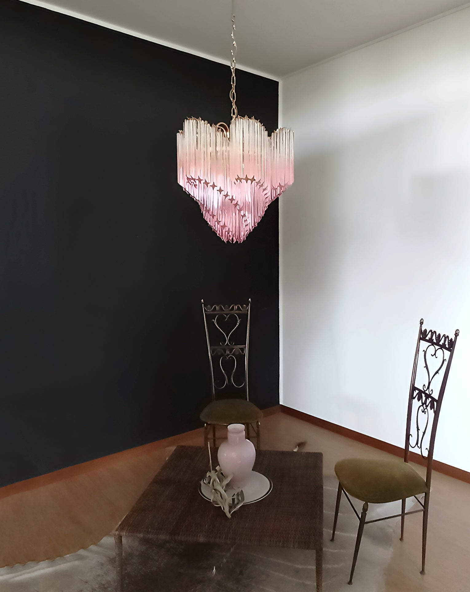 Evmararae Gradient Glass Chandelier