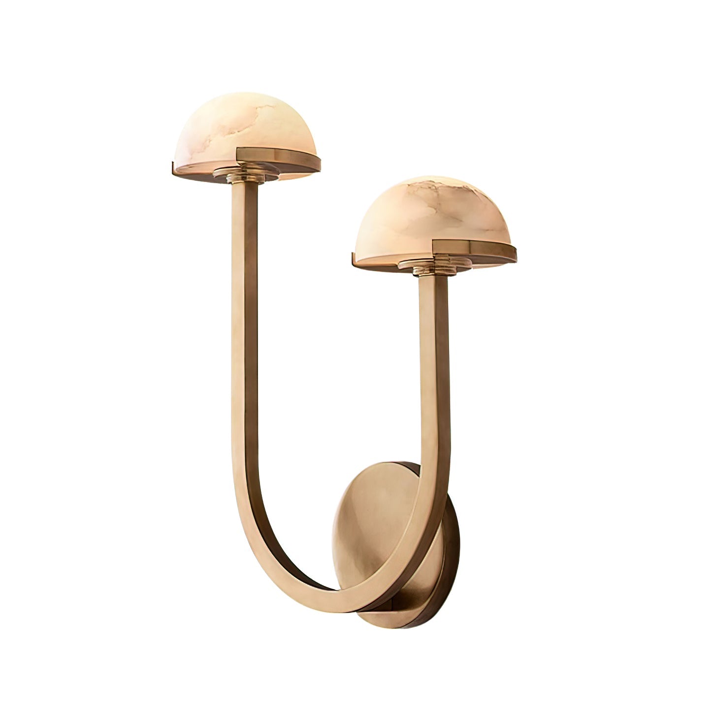 Vitalira Double Alabaster Wall Light - Neutral Decor