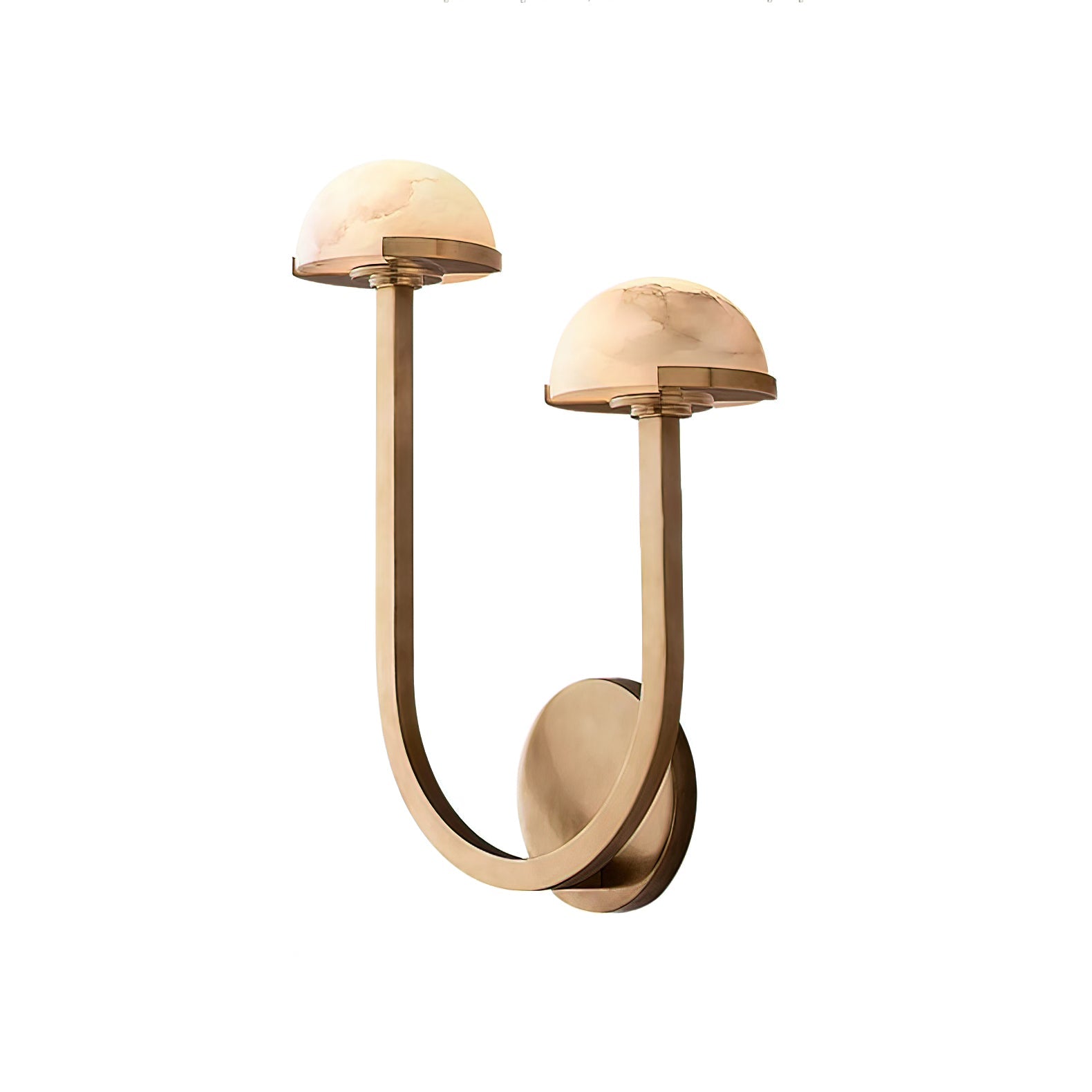 Vitalira Double Alabaster Wall Light - Neutral Decor