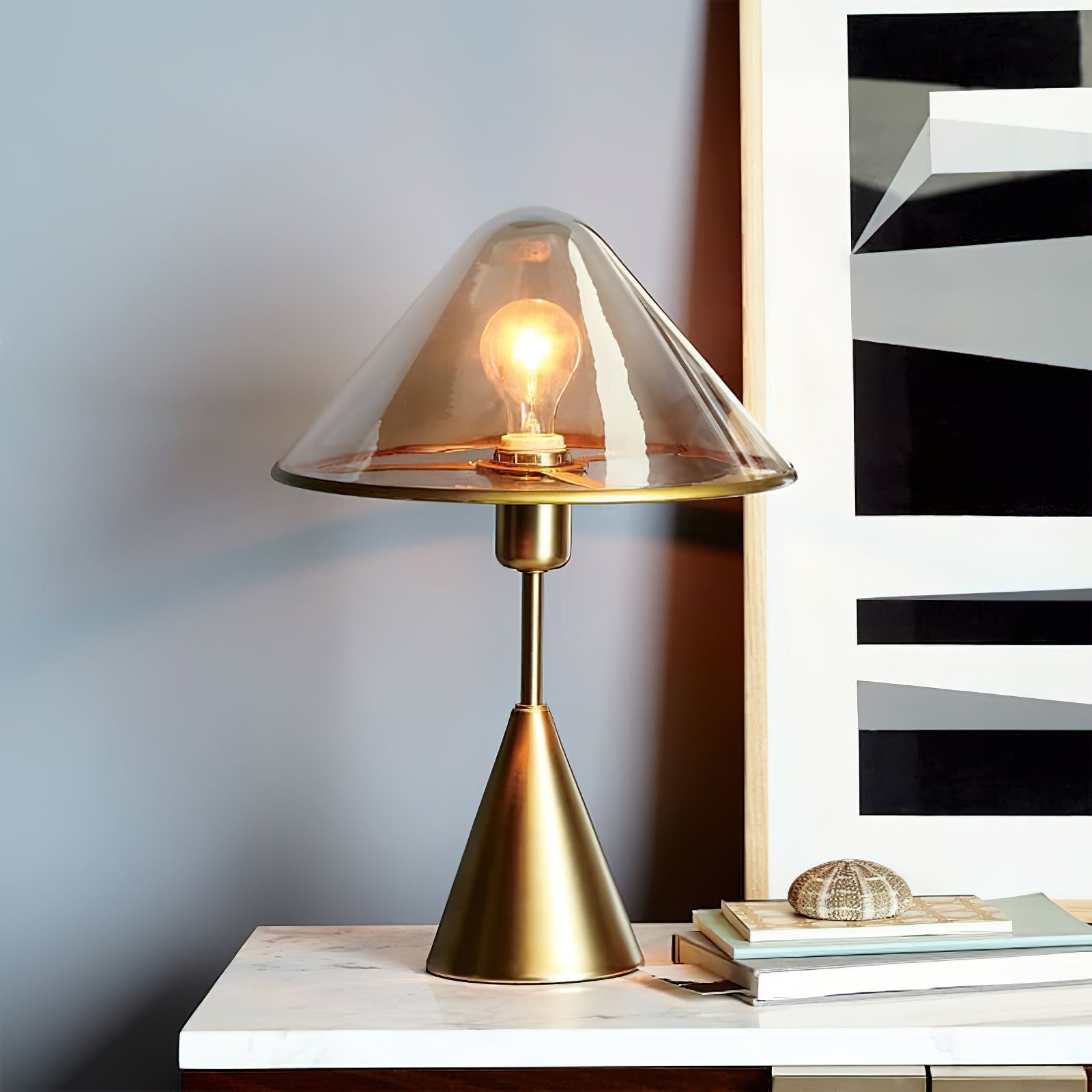 Mushroom Contemporary Table Lamp