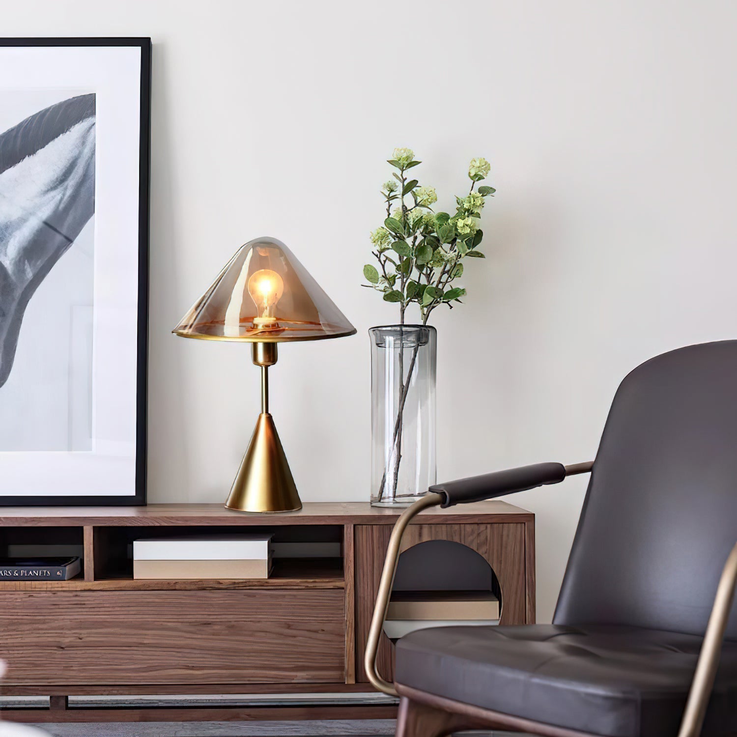 Mushroom Contemporary Table Lamp