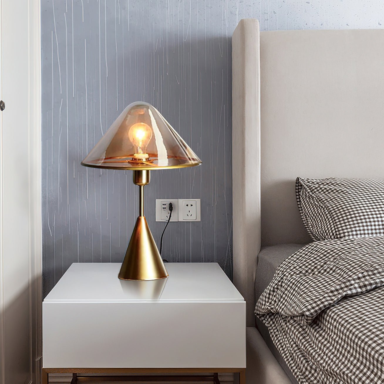 Mushroom Contemporary Table Lamp