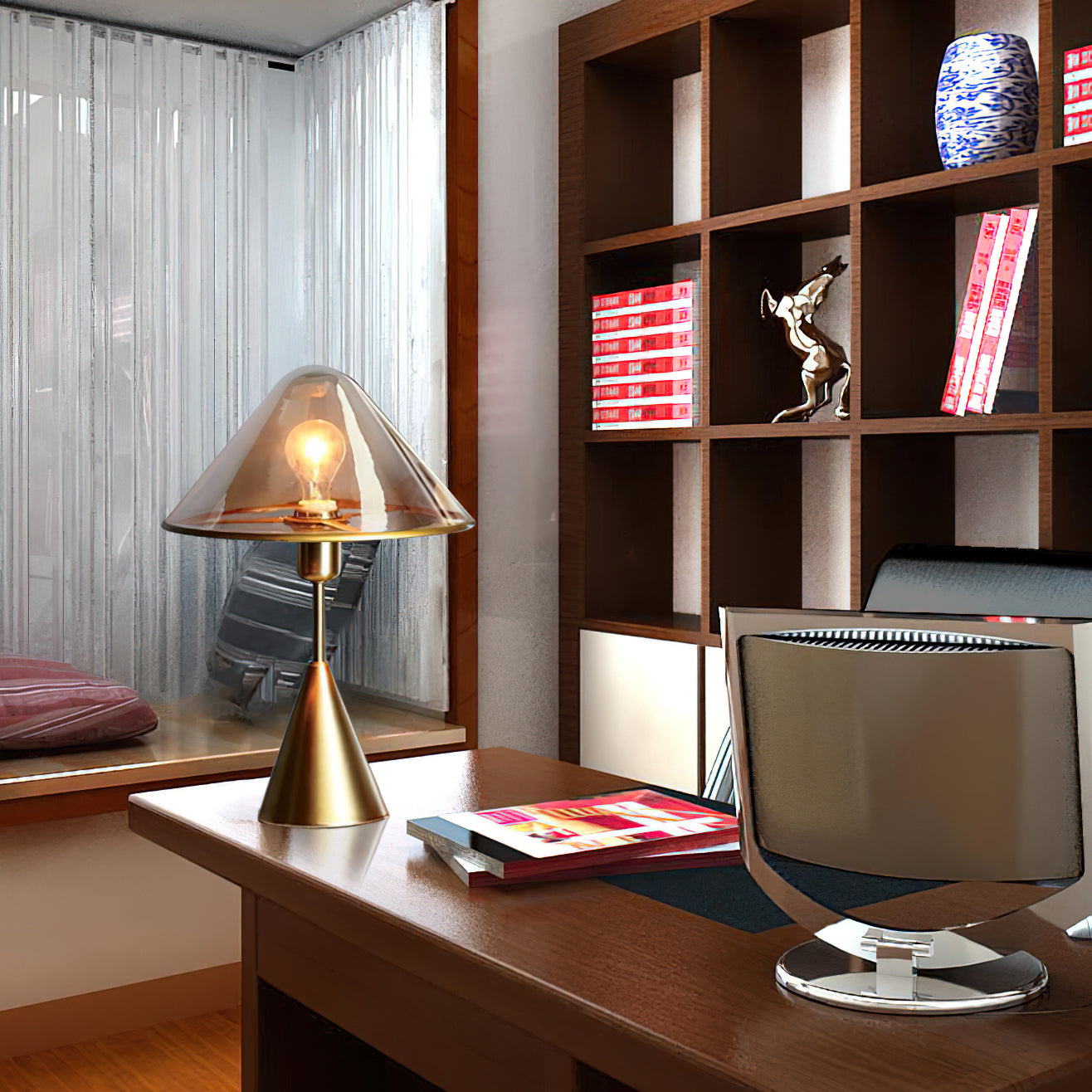 Mushroom Contemporary Table Lamp