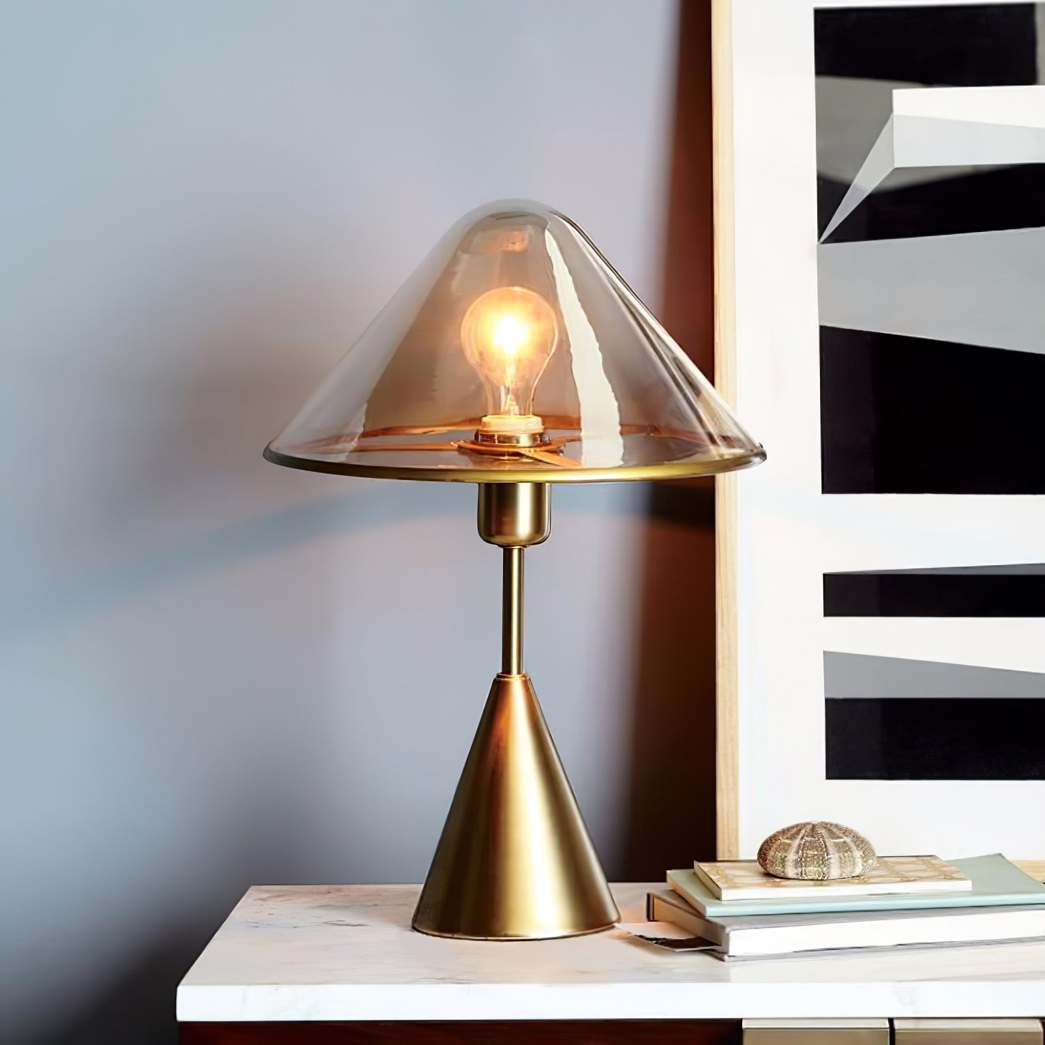 Mushroom Contemporary Table Lamp