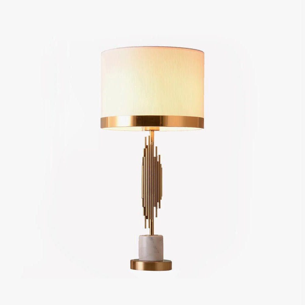 Opus Marble Art Deco Table Lamp