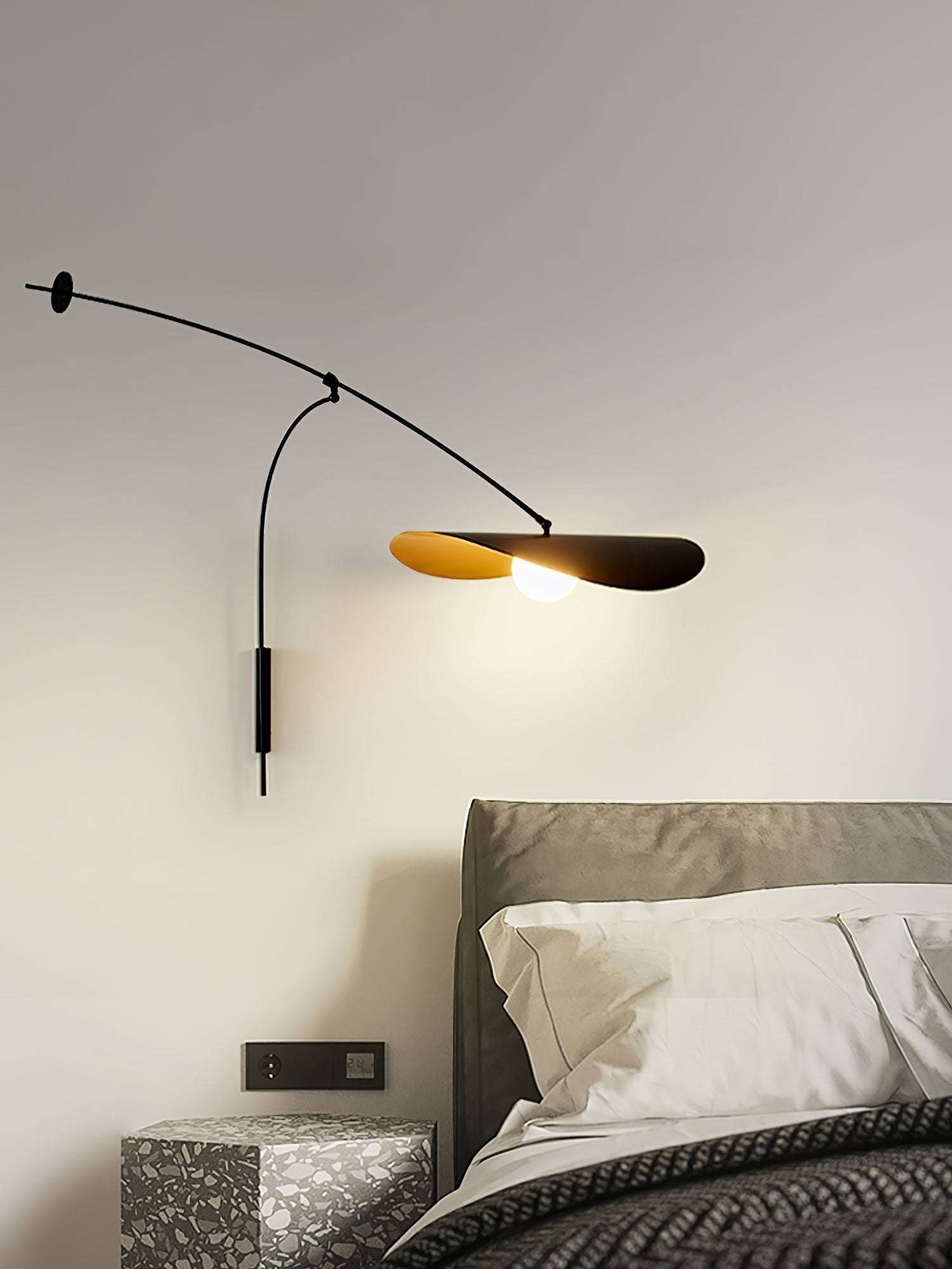 Tirove Glass Minimalist Wall Lamp