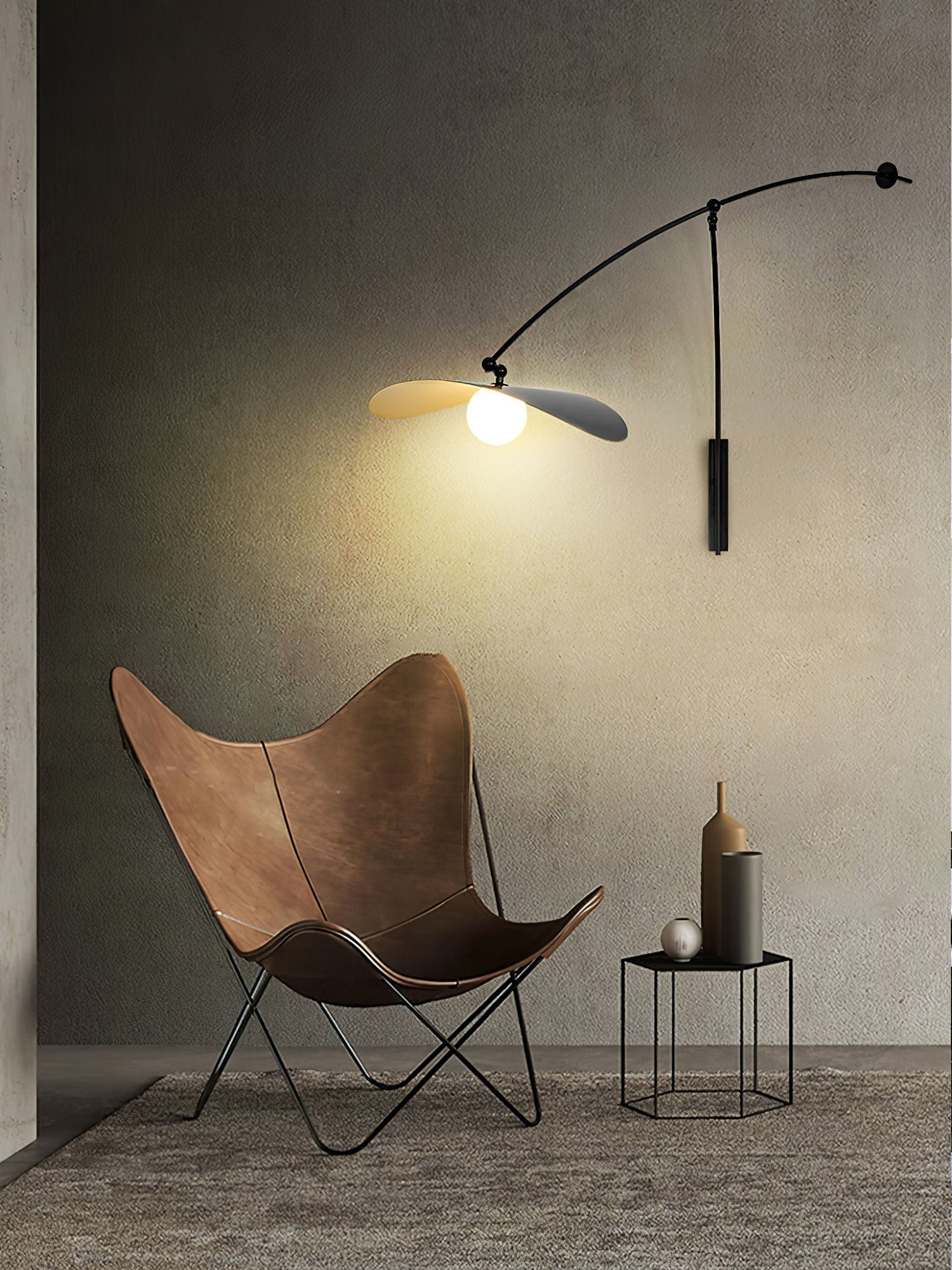 Tirove Glass Minimalist Wall Lamp